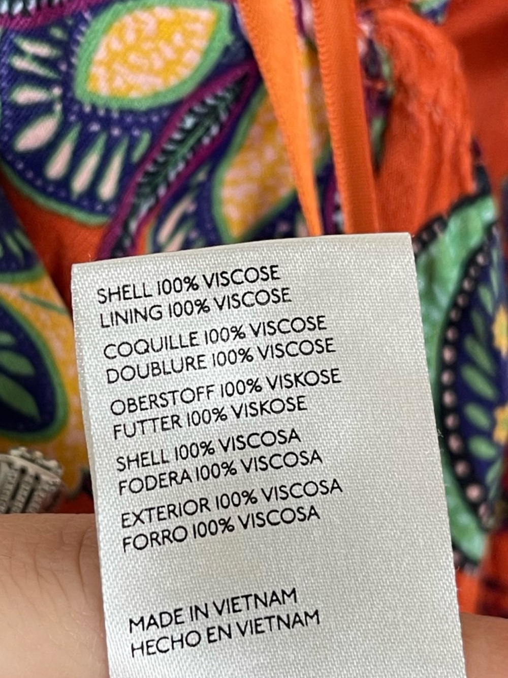 Anthropologie Maeve Floral Cross-Back Maxi Dress Size MP - Picture 11 of 12